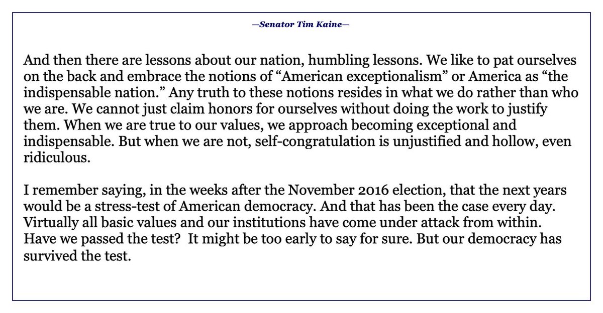 timkaine's tweet photo. Thoughts on January 6th, 2021. https://t.co/eqKFuFheBQ