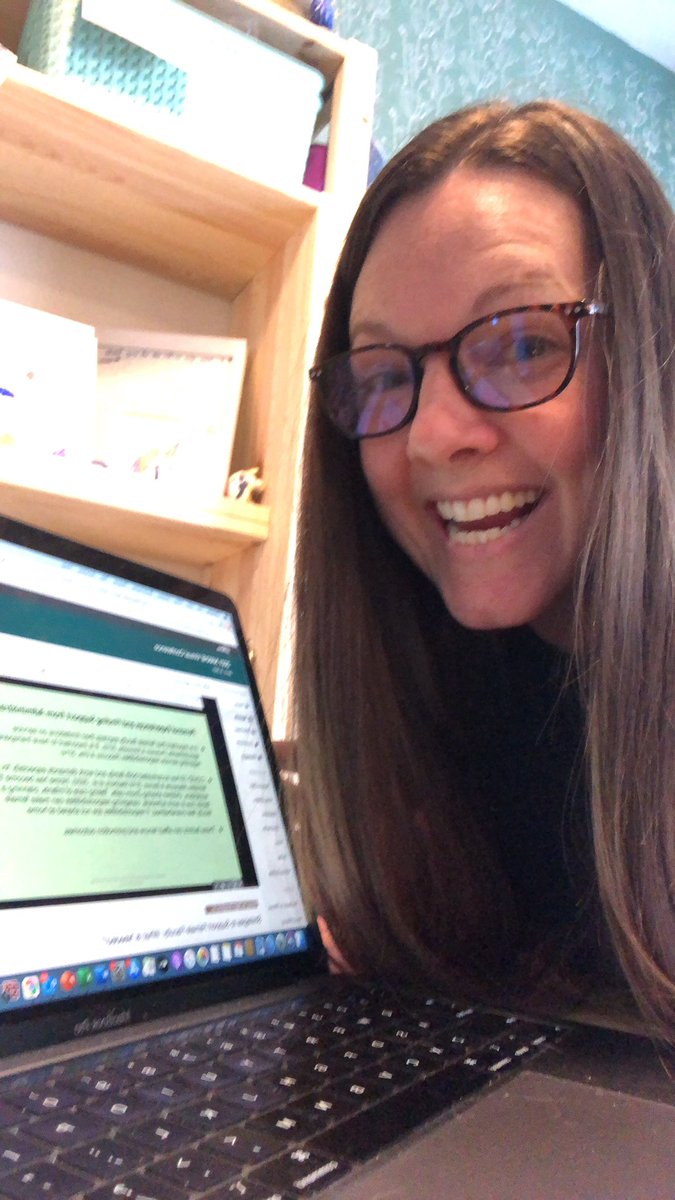 Tess_arm_strong's tweet photo. @IJ_PEProf Me too!! Presenting from the kitchen table! https://t.co/fJmNOcyiXE