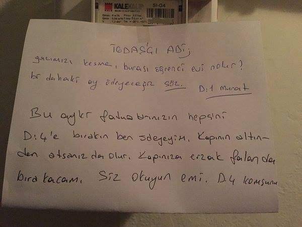 "Komşusu açken tok yatmayan komşular" olabilen, gözü gönlü tok insanlarımıza, selam ve dua ile...