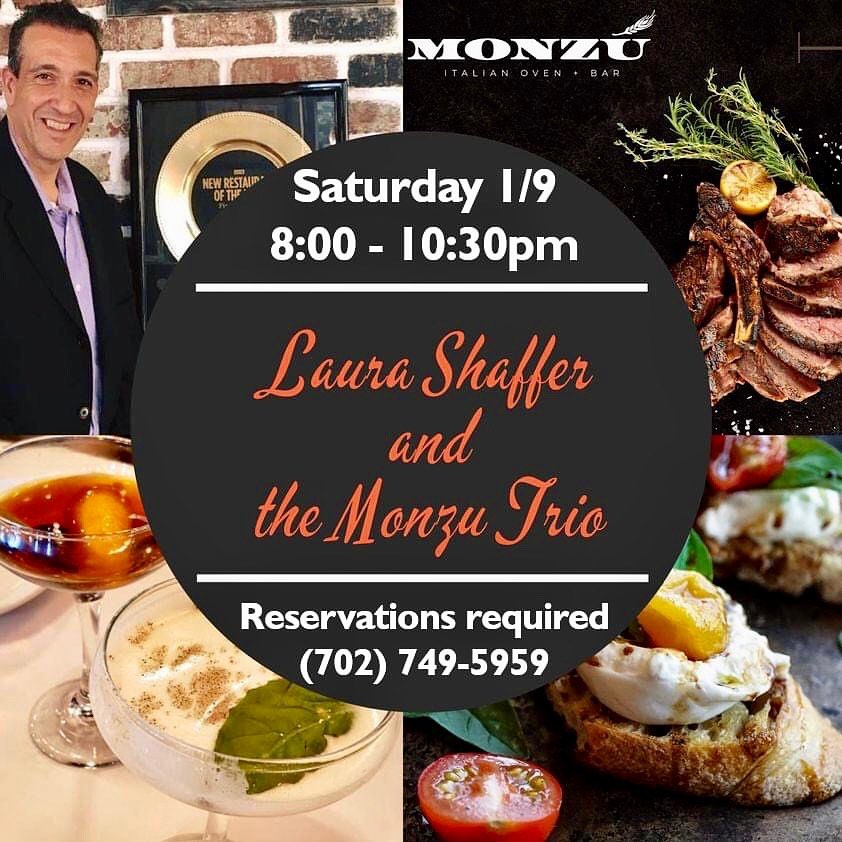 Banana_Joeyy's tweet photo. TONITE! Saturday Jan.9th, 8pm #LauraShaffer & #TheMonzuTrio at 6020 West Flamingo Road #10 #VivaLasVegas @VegasNews @Vegas https://t.co/KrXjwDIPwJ https://t.co/VLlwGdyBZQ