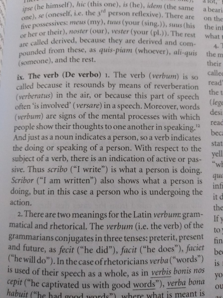 Verbs... reverberate? Ok