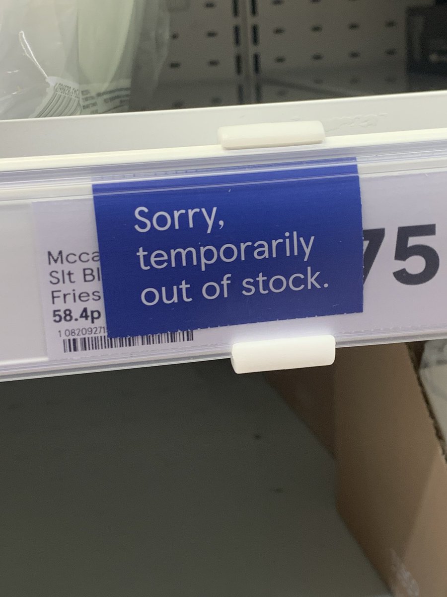 DarranMarshall's tweet photo. Almost 200 out of stock items in the fresh food fridges at Tesco Dungannon

Including puff pastry, ready meals, cheeses, milkshakes, meat products, fruit juices, ham, garlic butter, fish. 
@JP_Biz https://t.co/M32tn3yzzO