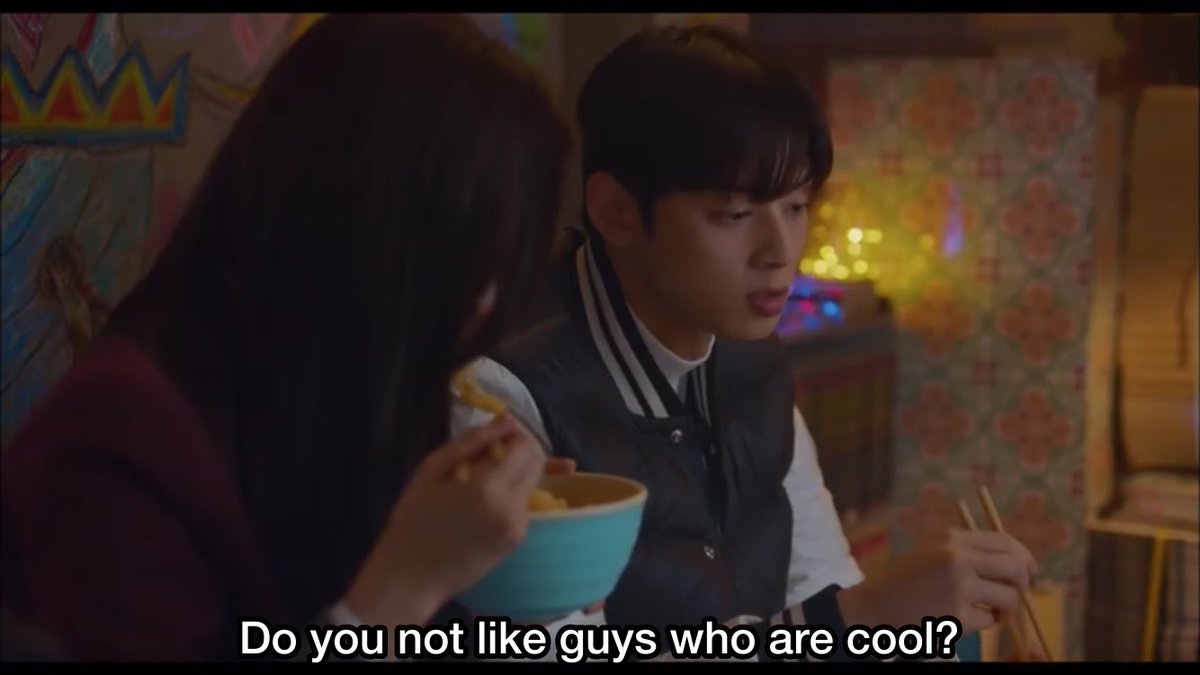 suho was willing to know what kind of guy jugyeong likes, so he can try to be that guy