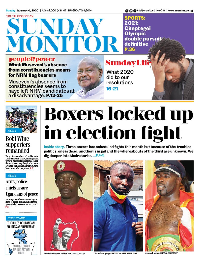 ntvuganda's tweet photo. The #SundayMonitor is out. Get yourself a copy or follow https://t.co/WzZL9WbRql for the e-paper. #MonitorUpdates #NTVNews https://t.co/5NKk9b0xTI