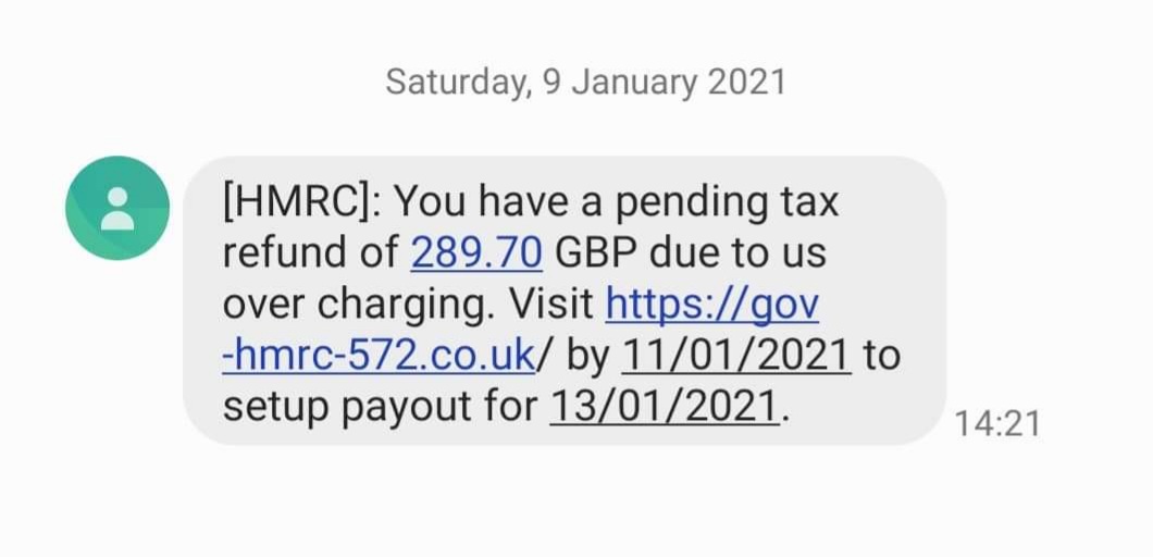 🔥Beware 🔥 This is a text attempt made by fraudsters to one of my clients today. Be very careful when opening any media that appears to be an official communication. If you are unsure, forward it to me, I will check to see if it is genuine #wilsonsbookkeeping  #icbbookkeeper