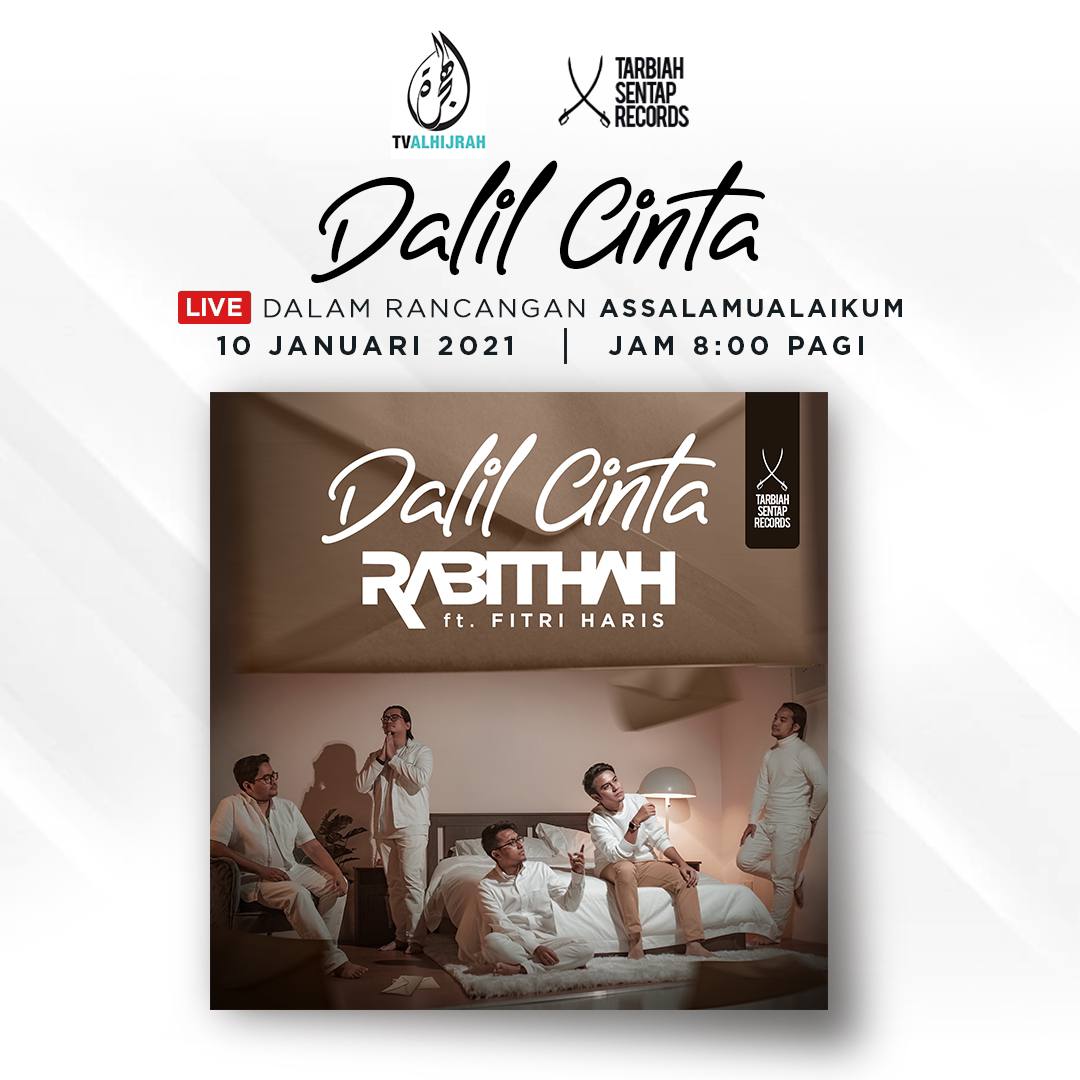 RabithahTSR's tweet photo. Jom esok di @TVAlhijrah

#dalilcinta
#dalilcintarabithah https://t.co/7FxGQuCeXu