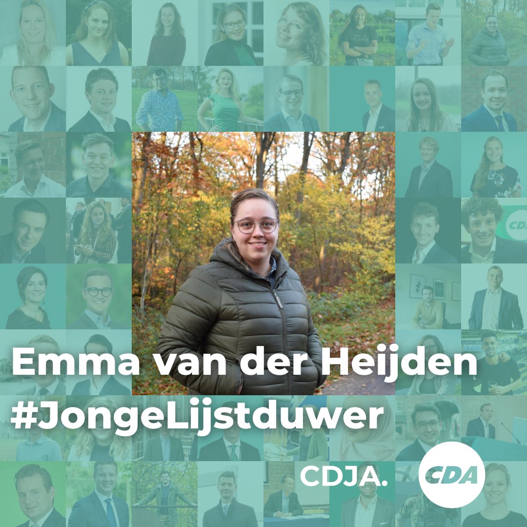 EmmavdHeijden's tweet photo. #JongeLijstduwer
Enorm trots om 1 van de 45 jonge lijstduwers te zijn voor het CDA! Op naar een hele mooie (online) campagne!
#CDJA #JongeLijstduwer #Gelderland #CDAGelderland #CDJAGelderland #CDA #TeamCDA #CDAvandaag #CDAEpe #Epe #TeamCDJA #verkiezingen #TK21 https://t.co/6D3y35bIJz