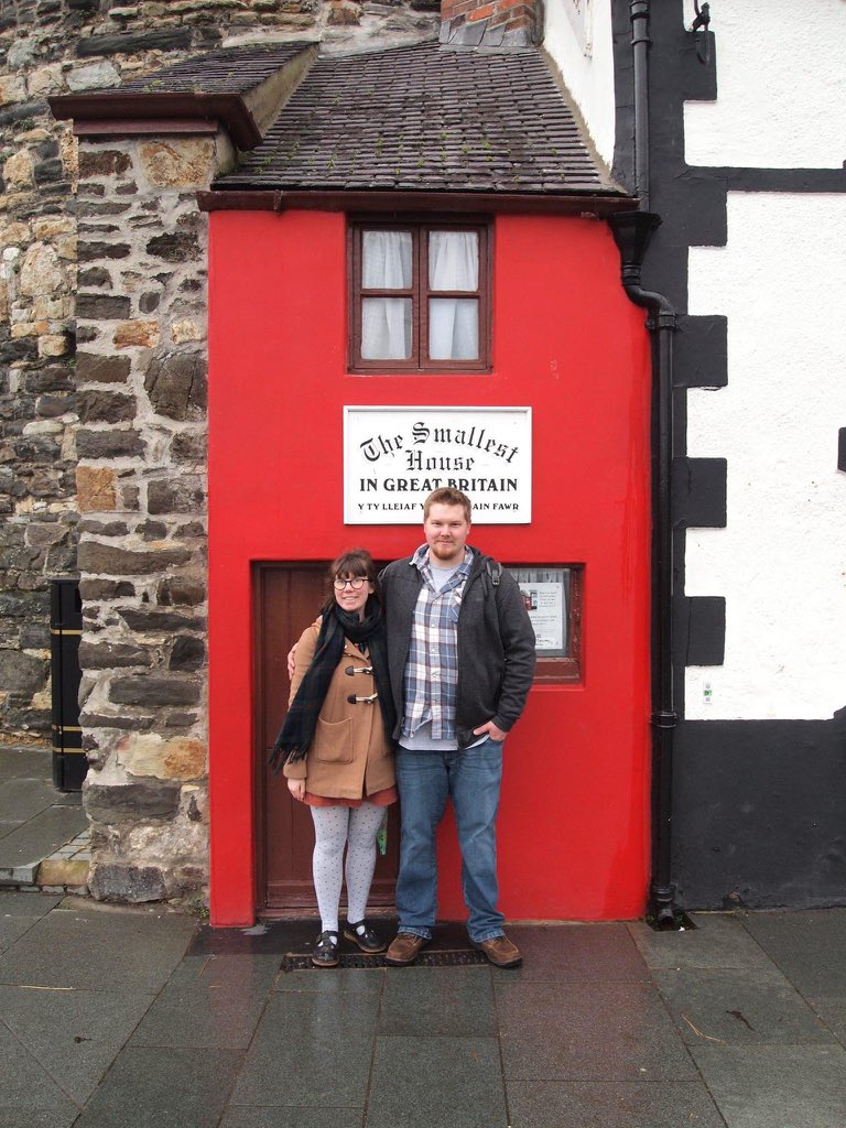 We spent the next few days in North Wales, enjoying time with my family and friends, playing games and eating lots of food. We went to Conwy and visited the castle and the Smallest House in Great Britain (two Calvins tall).