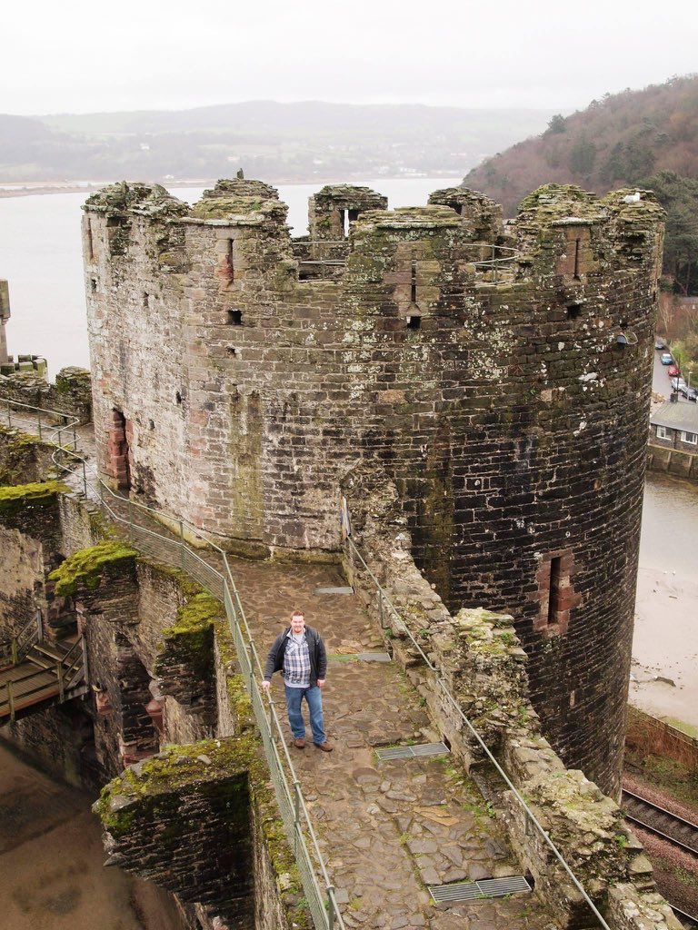 We spent the next few days in North Wales, enjoying time with my family and friends, playing games and eating lots of food. We went to Conwy and visited the castle and the Smallest House in Great Britain (two Calvins tall).