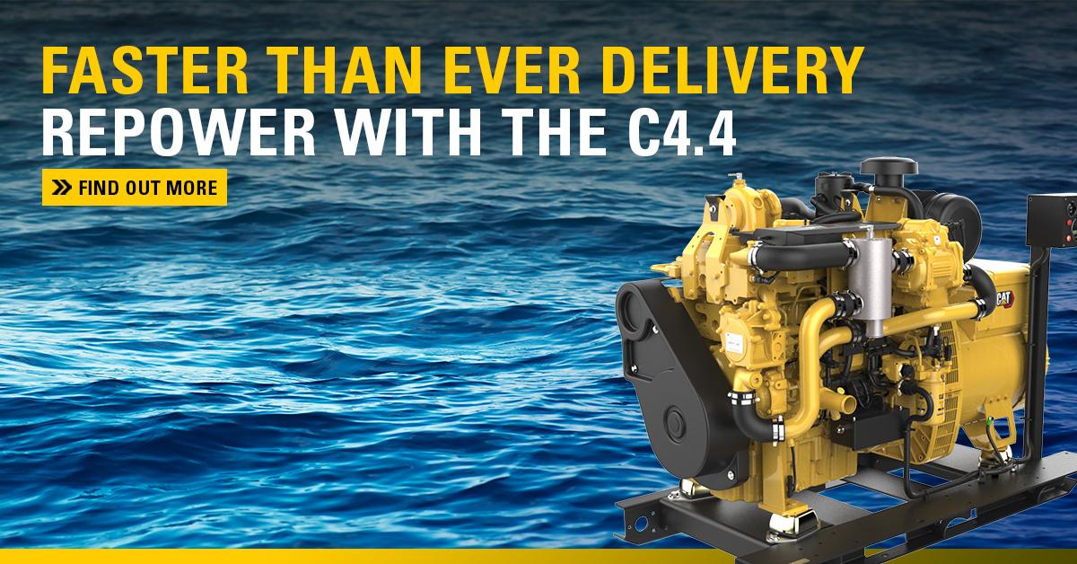 CatMarineGlobal's tweet photo. Ready to repower? Now you can get the C4.4 ACERT faster than ever. Find out how…and see what else is new on this marine gen set: https://t.co/AHzOIEjrh9
#catmarine #repowers https://t.co/DgL9QEurl0