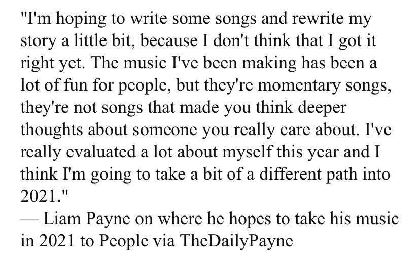 The first thought that came to my mind when I read this quote from 30/12 : "Taking a different path in 2021 or returning to your roots where you were writing songs like Home and End of the days?" Because this album is not his first experience in music.