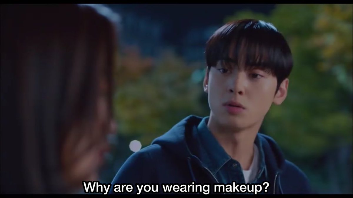 the way he just casually tells jugyeong that she's pretty just the way she is