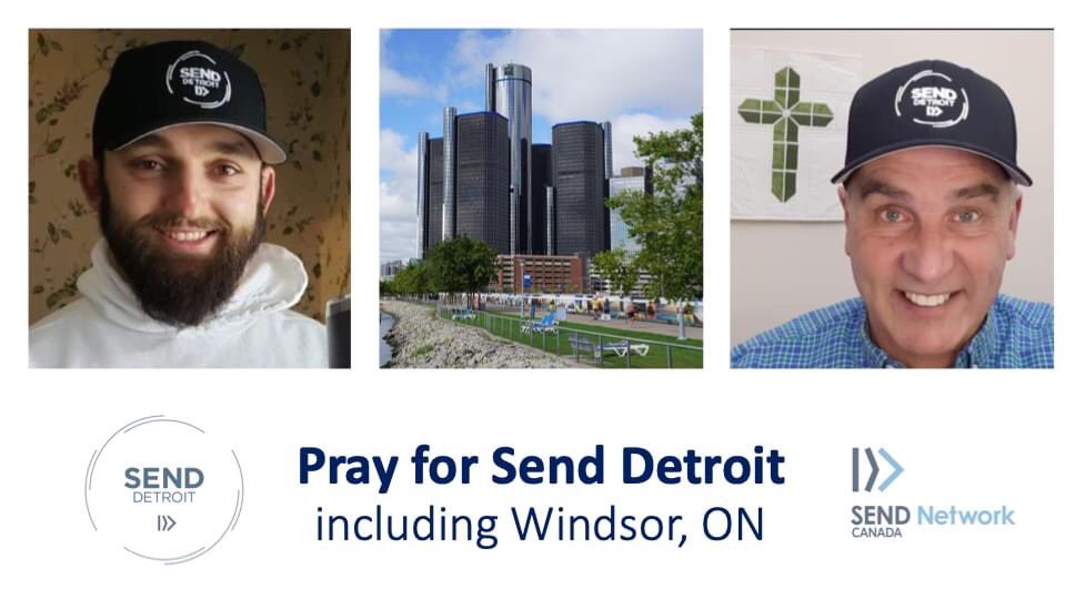 SendNetworkCA's tweet photo. Join us in praying for Send Detroit, which includes our CNBC family in Windsor, ON. Here is the latest update with specific ways to pray this month: https://t.co/TnW4IPP0AI
@CNBCOnt #SendDetroit #CNBCOntario @SendDetroitMI @CNBCca https://t.co/TTRPwnz0zV