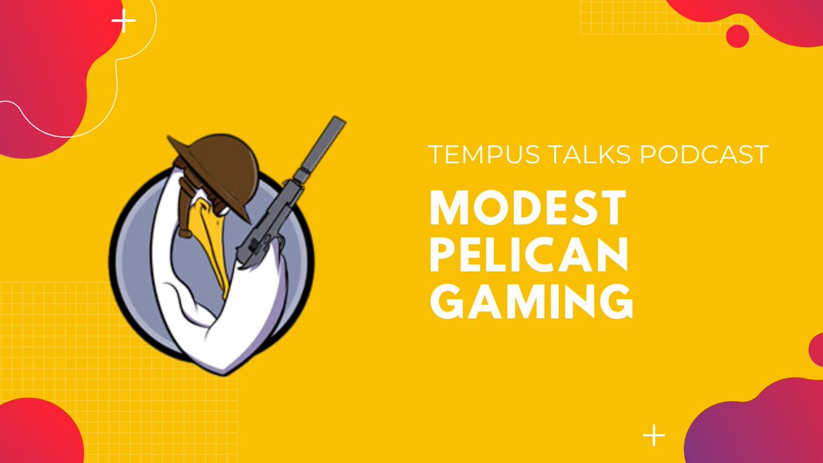 tempusmaguk's tweet photo. Our brand new Tempus Talks podcast with Modest Pelican Gaming is out now!

Check it out here 👉 https://t.co/BuXnJUoVAy

#TempusMagazine #TempusTalks #ModestPelican #Podcast #YouTuber https://t.co/uWOckqDynm