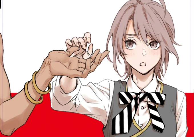 監可愛く描けたからママ見てー 
