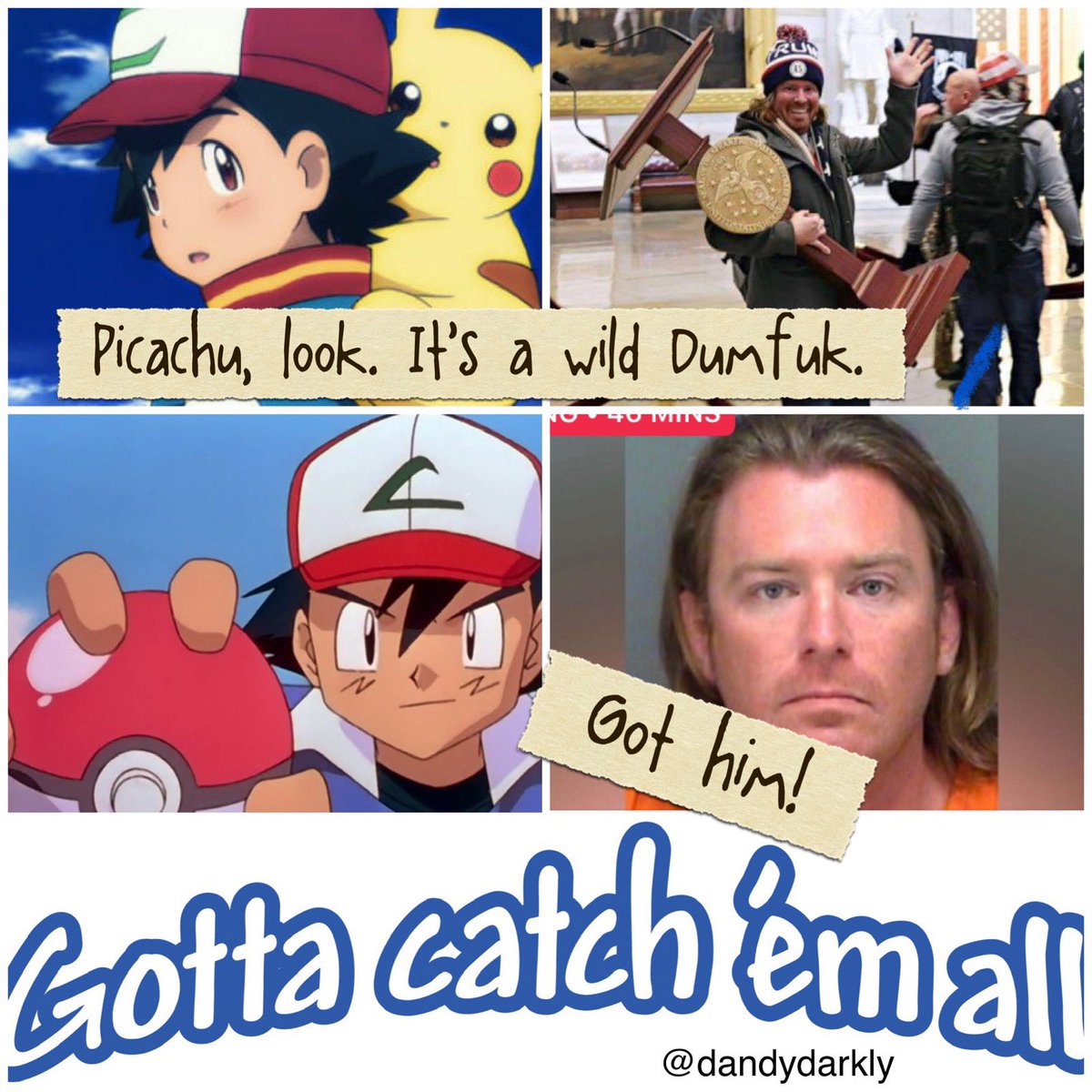 Gotta catch em all! #CapitalRiots #TrumpBanned #pokemon #Congress