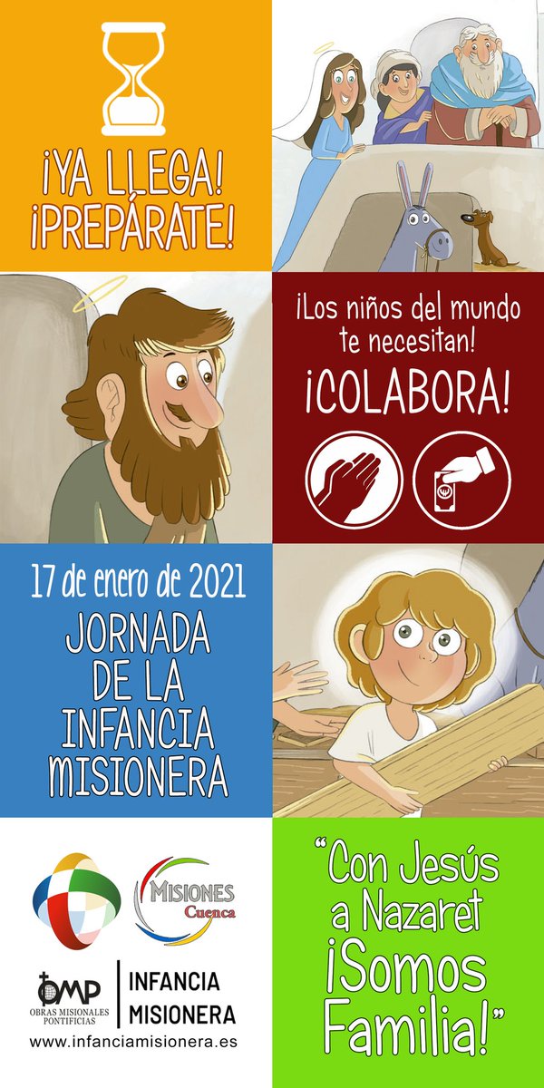 misionescuenca's tweet photo. #Domund2020 pasado por #Covid... #InfanciaMisionera2021 pasada por #Covid y, seguramente, mucha, mucha, mucha #nieve... Nada frenó, ni tampoco frenará, nuestra ORACIÓN y GENEROSIDAD. ¡¡¡Ánimo!!!💪🙏 ¡Ya llega! https://t.co/CeWZ35e8Nl