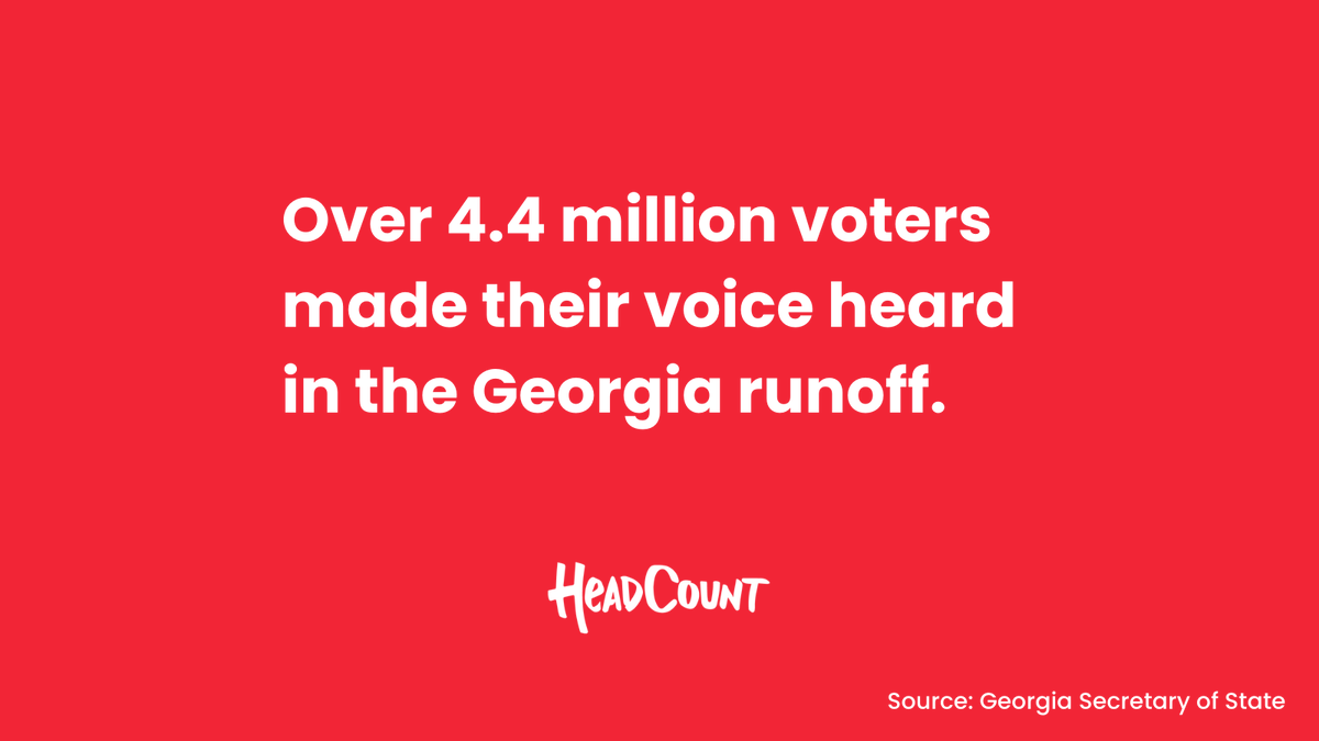 Remember how there was an election on Tuesday? Georgia voters do and they SHOWED UP! Big round of applause 👏 to all the Georgia voters that used their voice and made the Peach State proud.