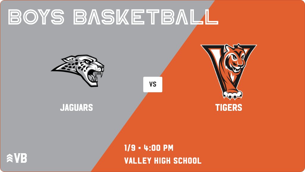 vhstigers's tweet photo. Boys Basketball (Varsity) Game Day! - Check out the game preview for the Valley Tigers vs the Ankeny Centennial Jaguars. It starts at 4:00 PM and is at Valley High School. https://t.co/H3q8iebt3p https://t.co/gwv64IlL5O
