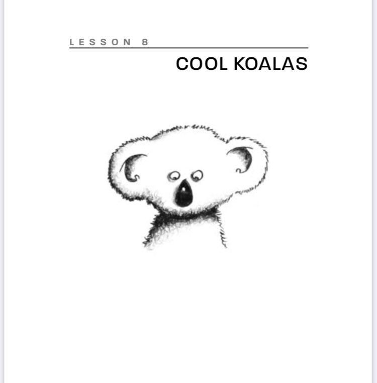 Day 8: Cool KoalasMy koala is way cooler, I guess