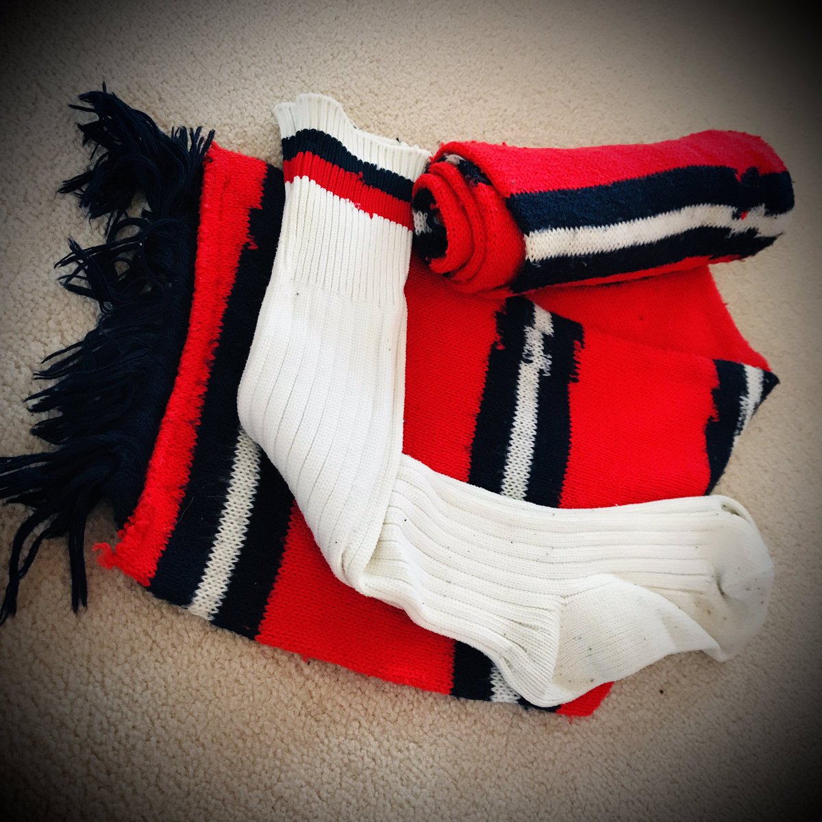 The Club Shop did some ace, unique merchandise. Are pennants still around nowadays? I used the bag for my gear when attending Junior Red training sessions in the gym with Colin Sanderson. It’s getting ressurected now!