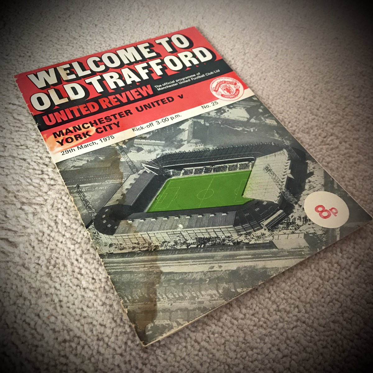 I’ve never been a big collector of programmes, particularly games I’ve not actually attended, so aren’t quite sure how I ended up with these....