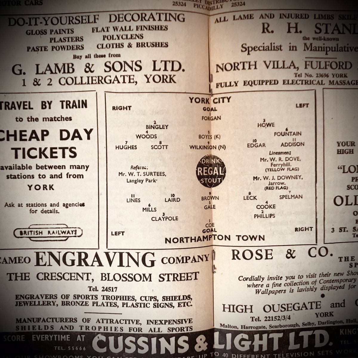 I’ve never been a big collector of programmes, particularly games I’ve not actually attended, so aren’t quite sure how I ended up with these....