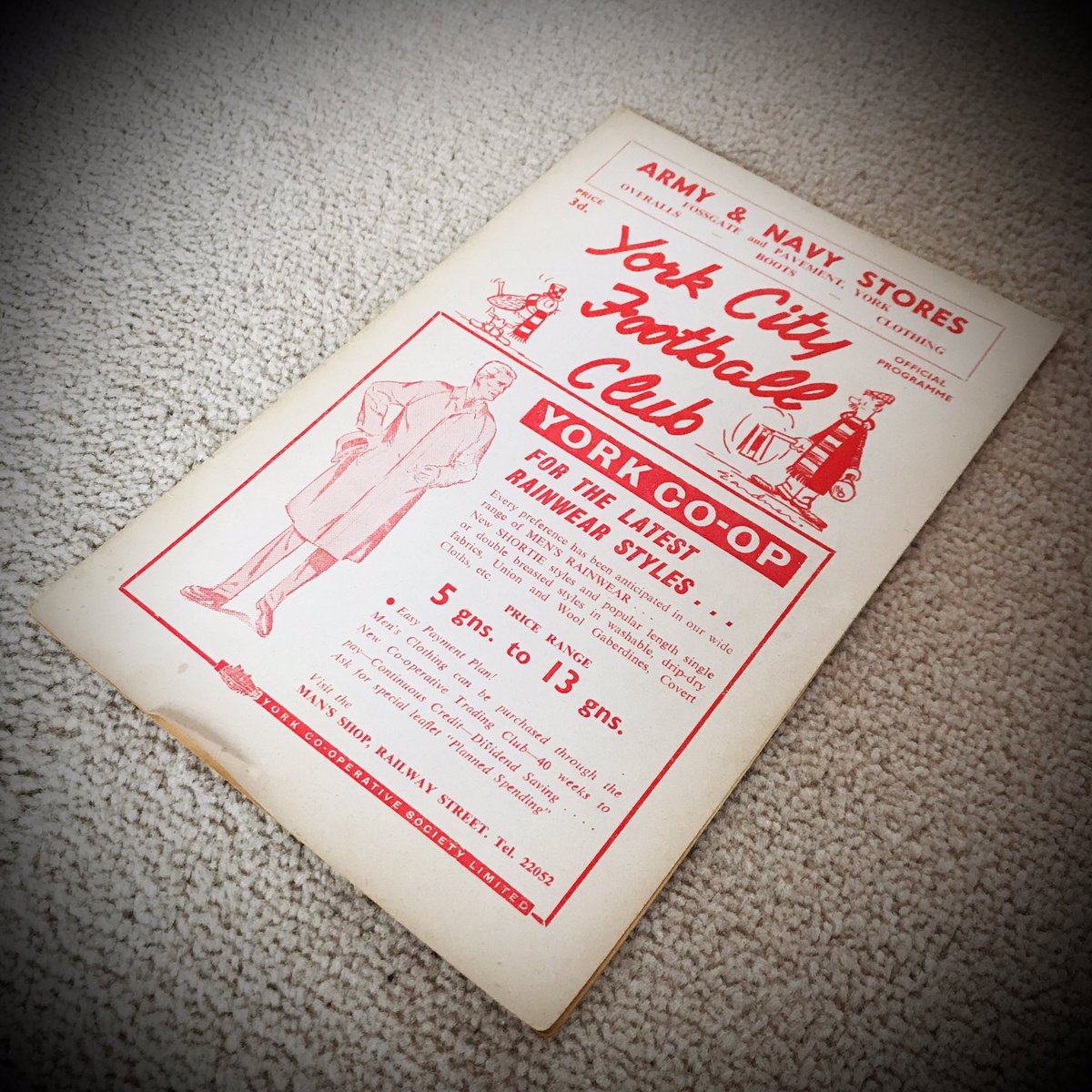 I’ve never been a big collector of programmes, particularly games I’ve not actually attended, so aren’t quite sure how I ended up with these....