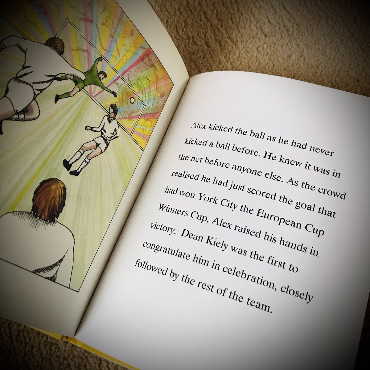 Finally, in the early 90s the club struck a deal with a publisher for ‘personalised’ books, where you provide names, friends, fave players etc. Standard stuff now but was proper revolutionary back then -years ahead. We never did win the European Cup Winners Cup....