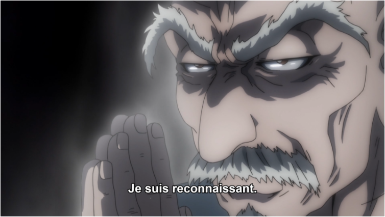 Allant même jusqu’à montrer de la gratitude envers meruem.