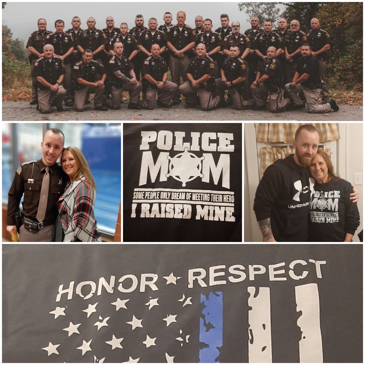 Today is National Law Enforcement Day and want to Thank this group of men for all they do on a daily basis...even thought a little biased toward one of them...So Proud of you my Son!!! #proudmom #NationalLawEnforcementAppreciationDay