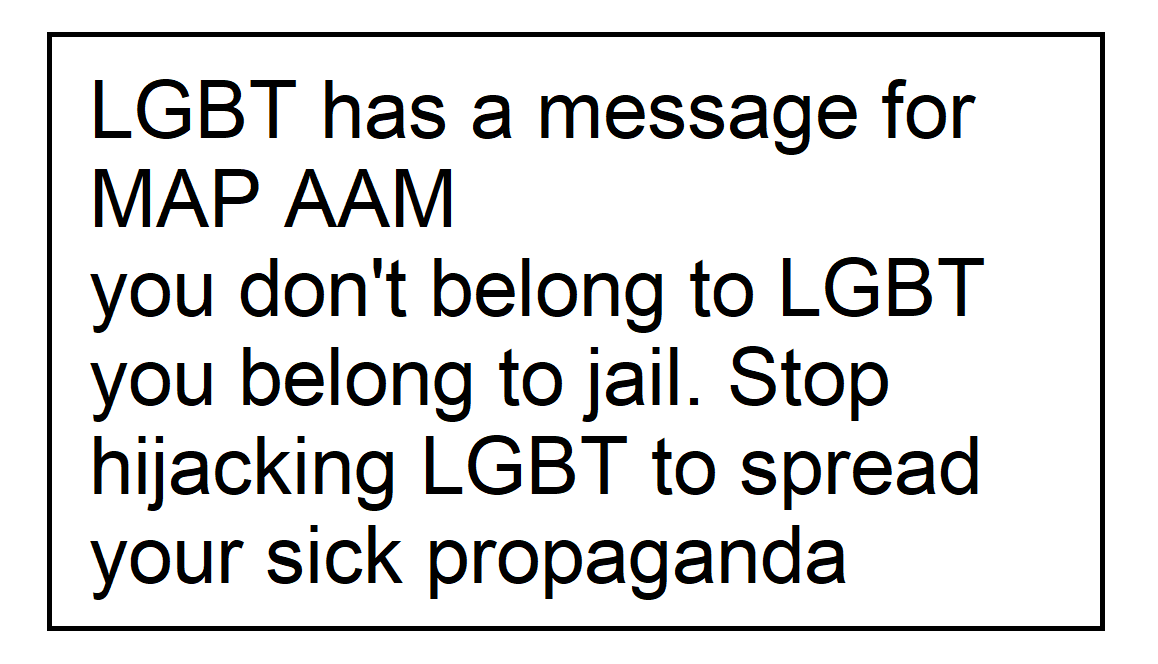 8Knowyourrights's tweet photo. #LGBTQ has a message for #mappride4 #mapcommunity2 #mappostivity #AAM #MAP #Mappride #mapcommunity #aamcommunity https://t.co/gKCQuthPyf