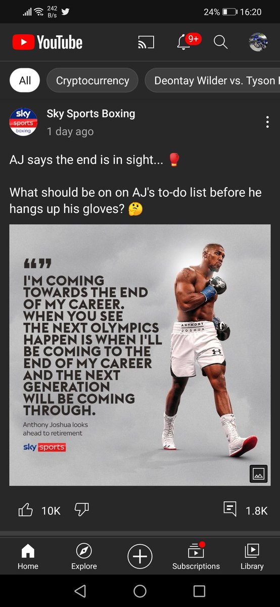 Honestly_Grown's tweet photo. @Tyson_Fury He's running scared now😂 wants to retire on the 23rd of July 2021 , Summer Olympics, you got him beat already !!! #TeamFury https://t.co/ZCuAqT2MEK