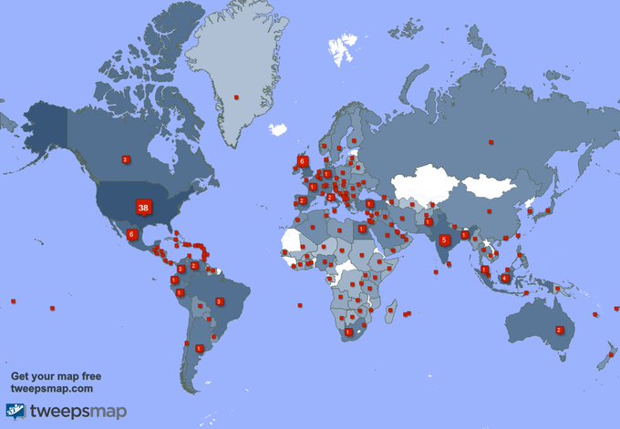 Special thank you to my 940 new followers from USA, India, UK., and more last week. https://t.co/HHVQXu5E7A