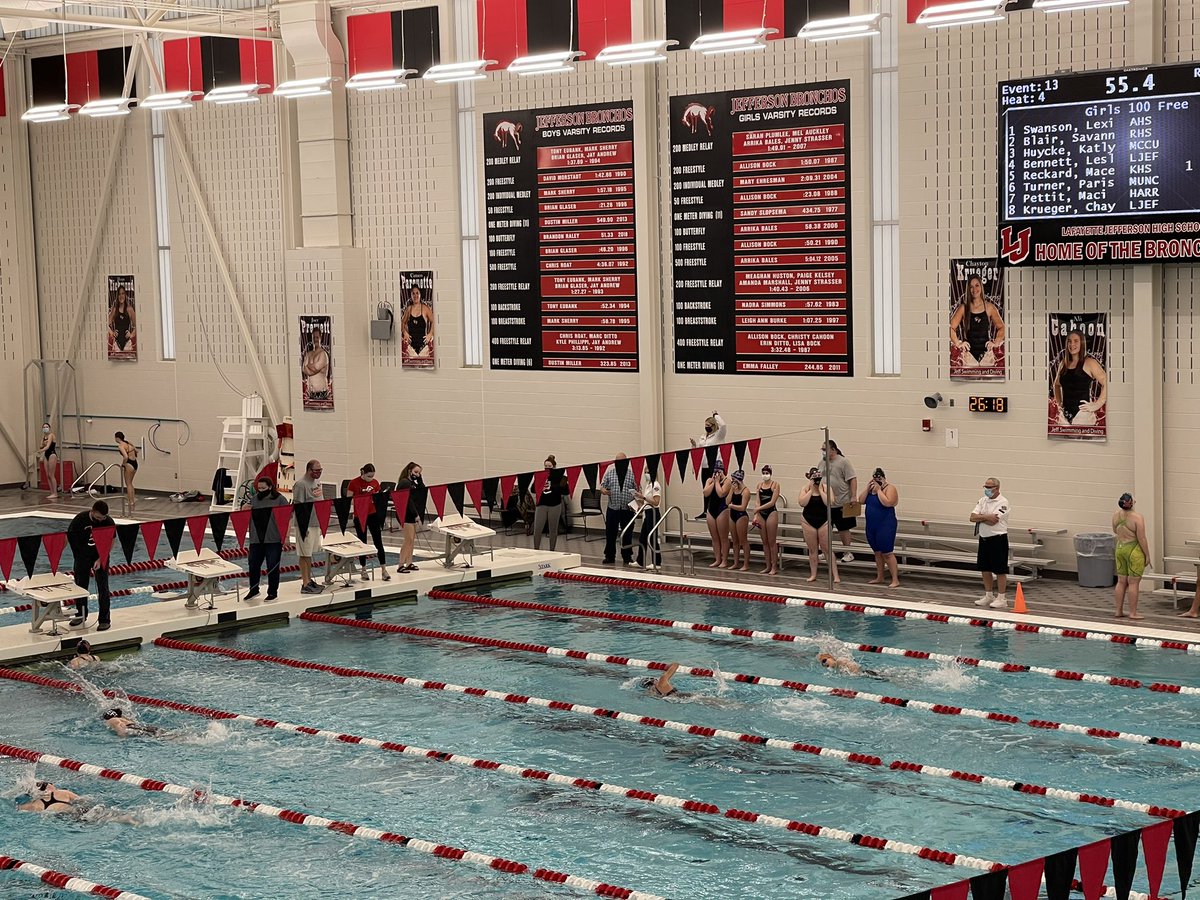 KHS_SwimAndDive's tweet photo. Macee Reckard wins the 20-2021 NCC 100 Free with a time of 55.11!
@Kats_Principal @KHS_AD https://t.co/VsqiTjE0rs