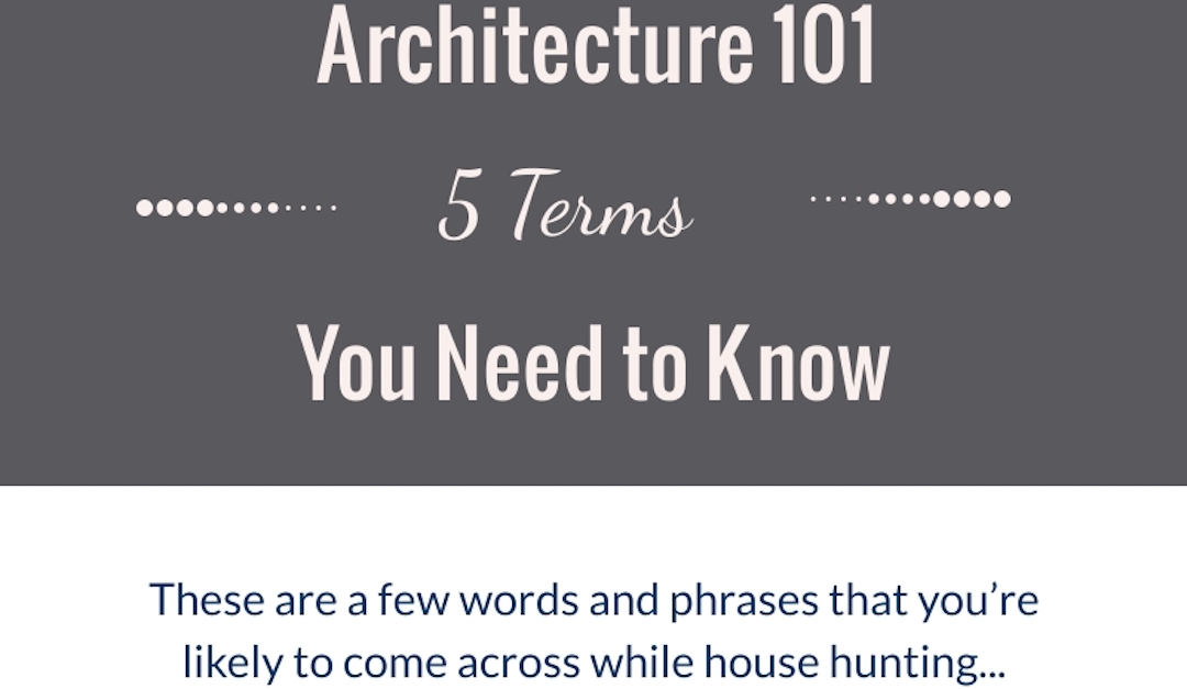 WVR_REALESTATE's tweet photo. 5 Important Architectural Terms You Should Know https://t.co/i6EgHIIIPU https://t.co/haPJ4T1fWr