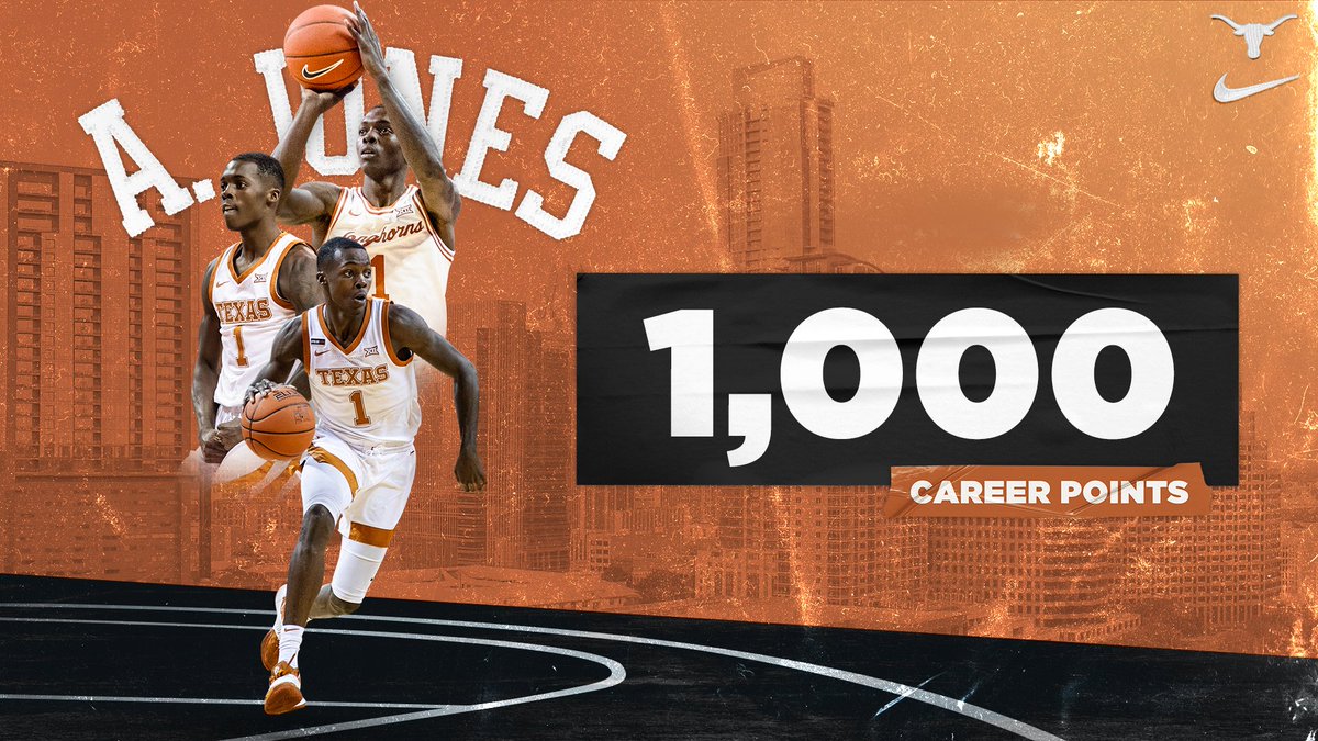 1⃣0⃣0⃣0⃣ career points!

Welcome to the club, <a href="/DrewdotCash/">Andrew Jones</a>. 

#HookEm 🤘