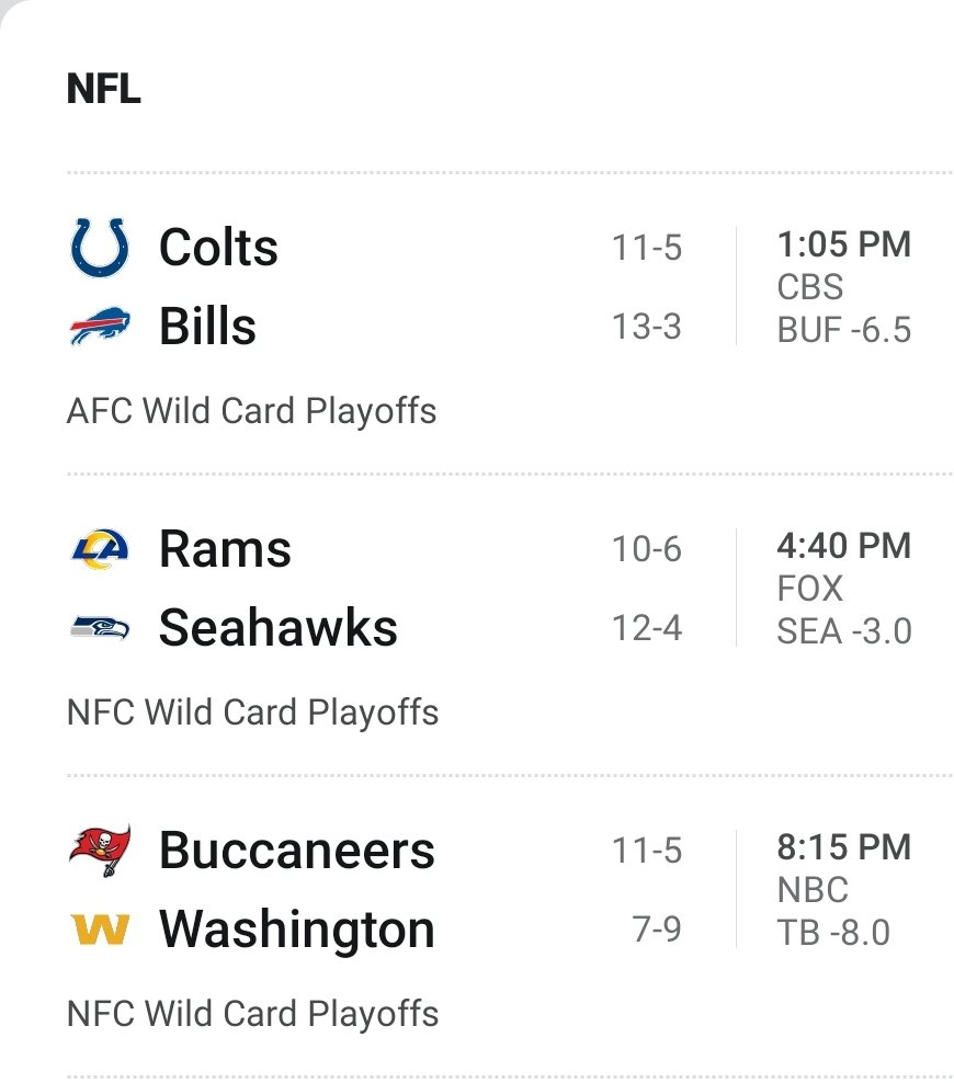Chalkbored_HM's tweet photo. Happy NFL Wildcard Weekend as the @HouseMoneyPod crew recently got together to hammer out our picks for today's games.  We have decided to roll with Buffalo, Seattle and Washington to "Cover" Saturday.  Good luck to all of our friends family and listeners 🤑🏈🎙👍🏽💰 #HMP #NFL https://t.co/kVATKAvEv8