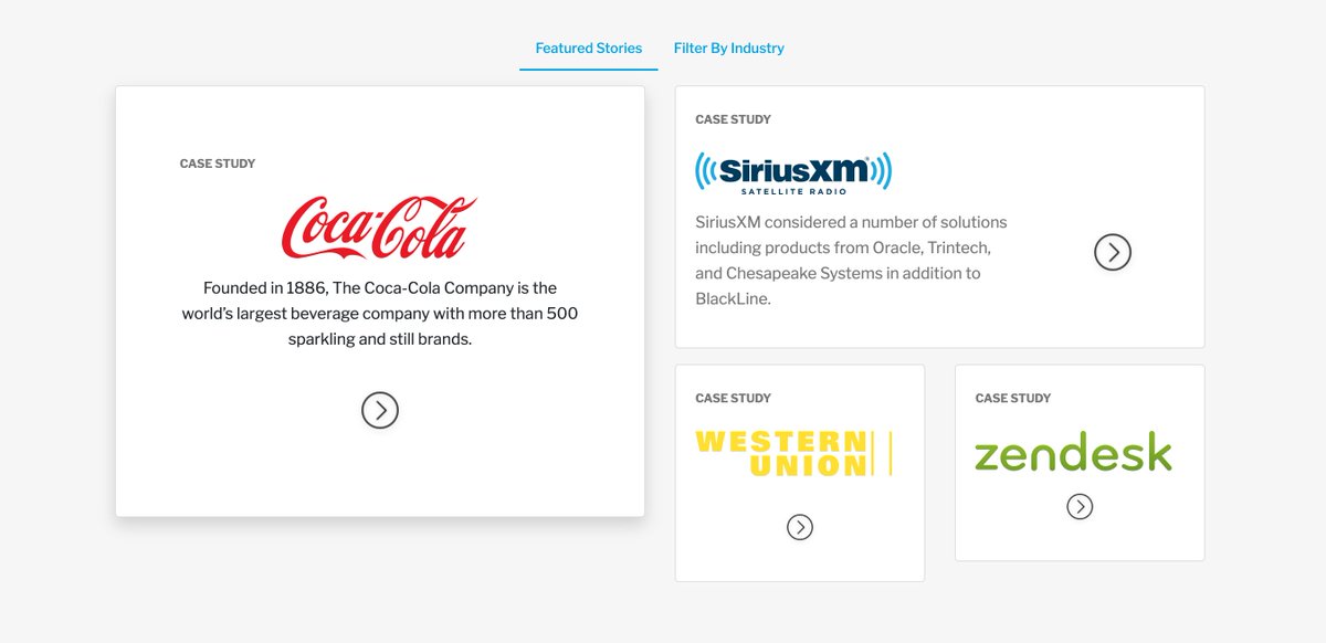  Another thing I enjoyed about their website was how proudly they displayed their customers. On just about every page they were offering to show you reviews, benefits, and how the customers enjoyed using Blackline. The fact that they were proud of this encouraged me greatly.