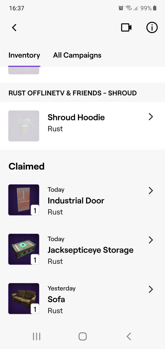 Gell yeah baaaaby #twitchdrops #twitchgaming #Rust @Jack_Septic_Eye <a href="/Twitch/">Twitch</a> <a href="/playrust/">Rust</a>