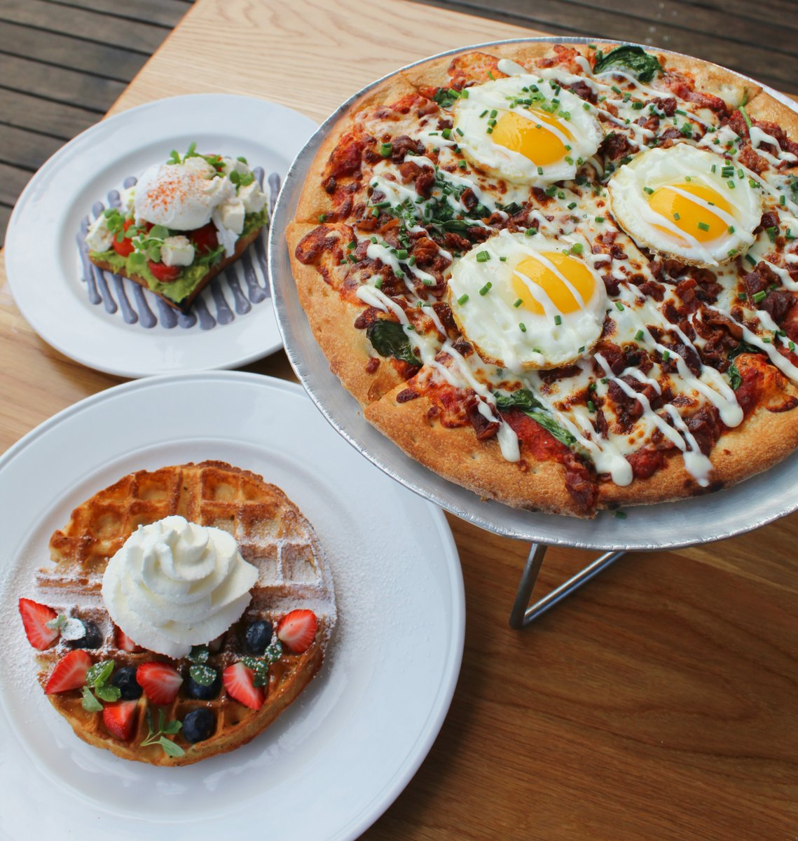 Industrykitnyc's tweet photo. Our favorite part of the week is always brunch!🍳 Visit https://t.co/J26KXNPJ6l for reservations. #industrykitchen https://t.co/0H1HHlgPPR