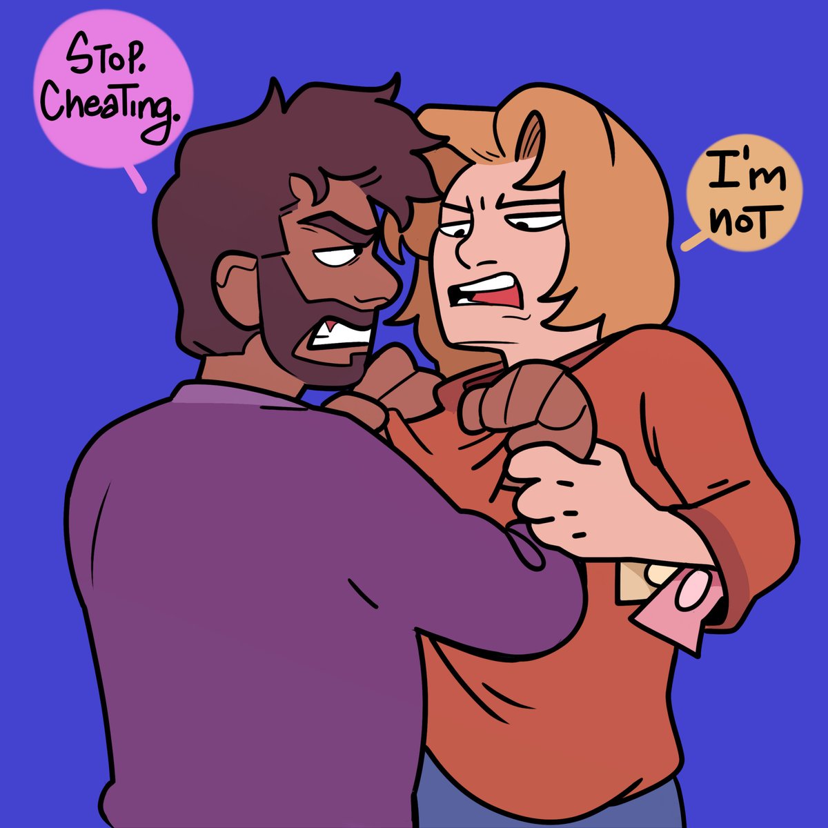 The_Patrex's tweet image. Both of them cheat. A lot.