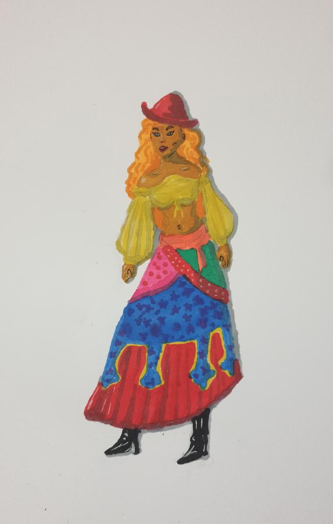 frenzyssky's tweet photo. Gypsie Girl
#art #drawing #painting #sketchbook #marker #characterdesign #gypsie https://t.co/L8riyDndxH