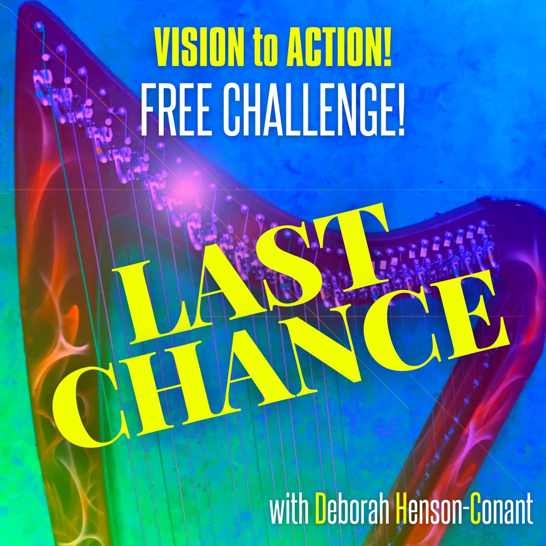 HipHarpist's tweet image. #HARPISTS: Can you finish my 5-Day Vision-to-Action Challenge in 24 hours??? You'll only know if you try! hipharp.com/vision-action-…