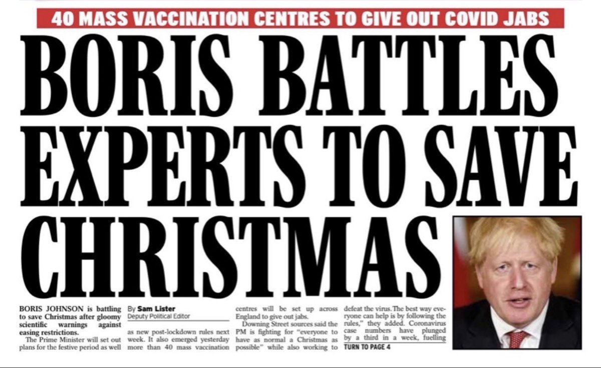 doctor_oxford's tweet photo. 20th Nov: Express front page

9th Jan: Covid death toll exceeds 80,000 https://t.co/aLMPKIAVld