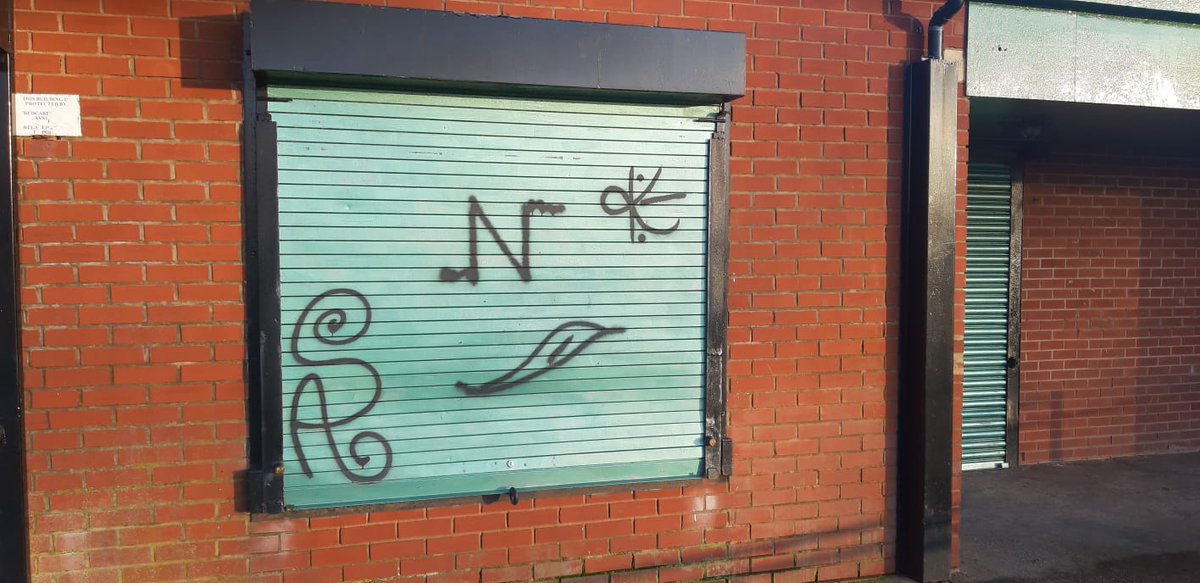 Devastated to see what has happened to the club over the last 24 hours. A warning for local residents in the area as appears this wasn’t their only stop 😡😡no football and added costs like this - if anyone has any information please let us know. Thanks
