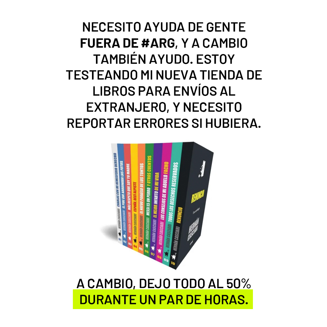 Hernán Casciari tweet media