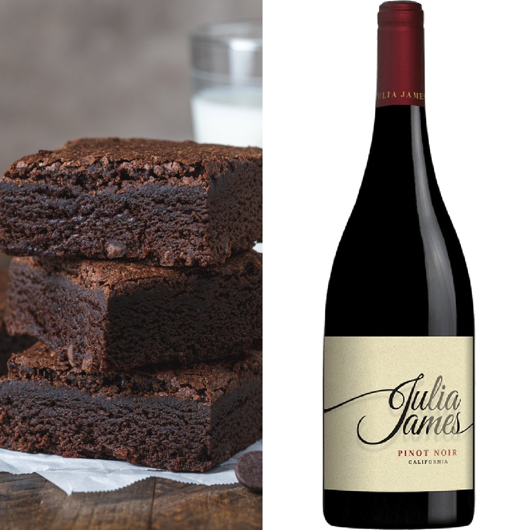 Julia James Pinot Noir or Murphy's Signature Brownie or both for Cheat Day?