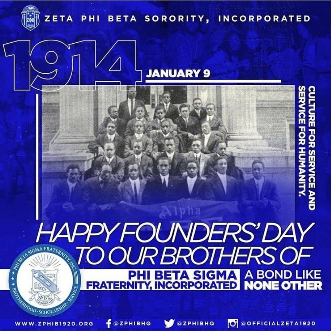 jpmglobalgroup's tweet image. Happy Founders Day to the fine men of Phi Beta Sigma Fraternity, Incorporated.  #zpbs #unbreakablebond @phibetasigma @ZetaPhiBeta