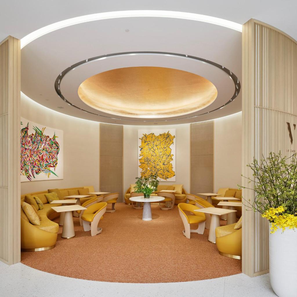 Louis Vuitton on X: A warm welcome. A peak inside the interior of